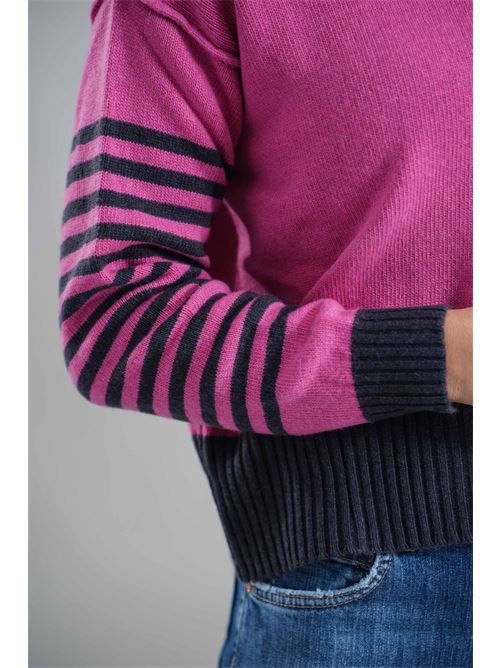 Maglia in misto lana brand unique | 24015SSFUXIA